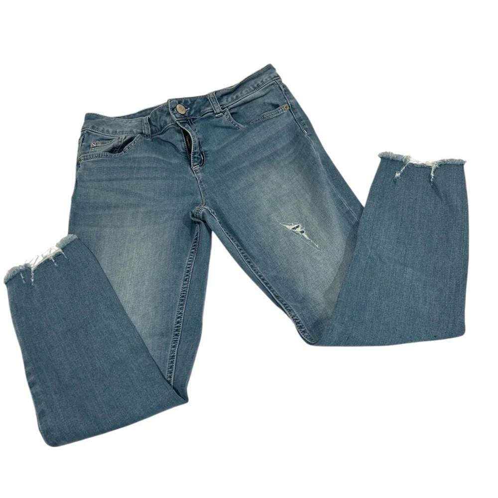 Justice Mid Rise Super Skinny jeans